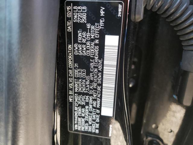 2015 VOLVO XC60 T5 YV440MDJ8F2734651