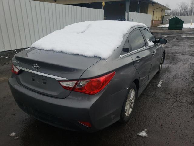 5NPEB4AC2EH814998 Hyundai Sonata Gls 2014. Фото: 3