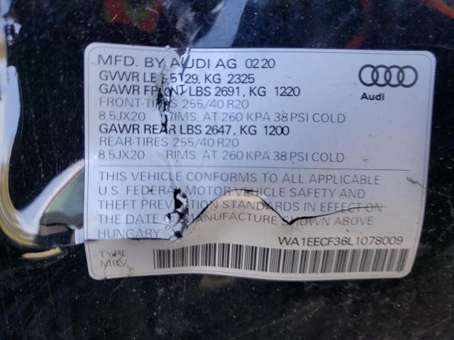 WA1EECF36L1078009 Audi Q3 PREMIUM 10