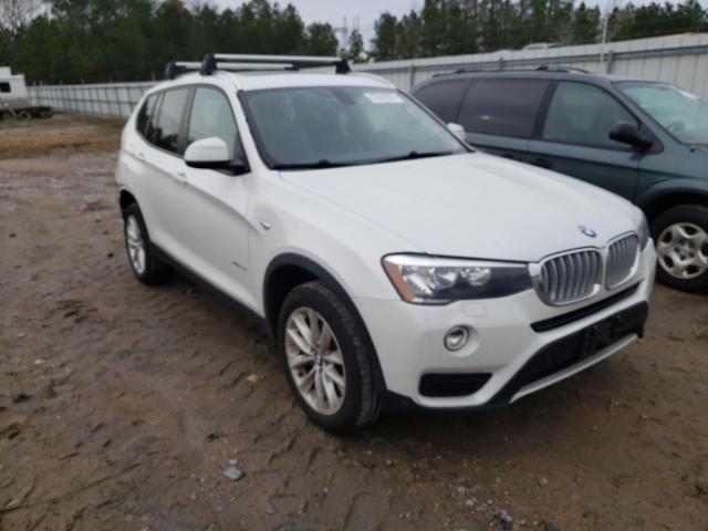 Salvage cars for sale from Copart Charles City, VA: 2017 BMW X3 XDRIVE2