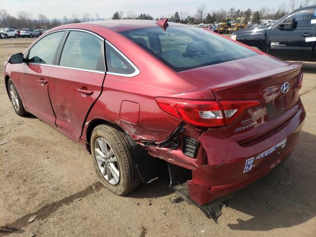 2016 HYUNDAI SONATA SE 5NPE24AF2GH287560