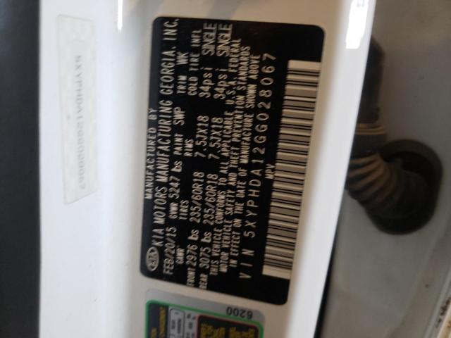 5XYPHDA12GG028067 Kia Sorento Ex 2016. Фото: 9