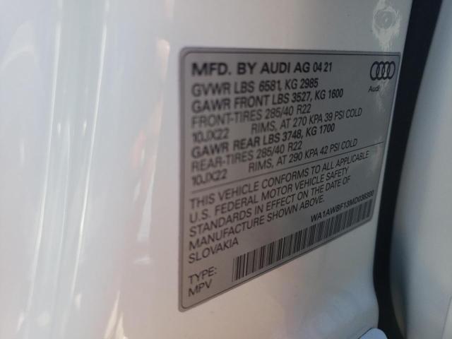 2021 AUDI SQ8 PREMIU WA1AWBF13MD038300