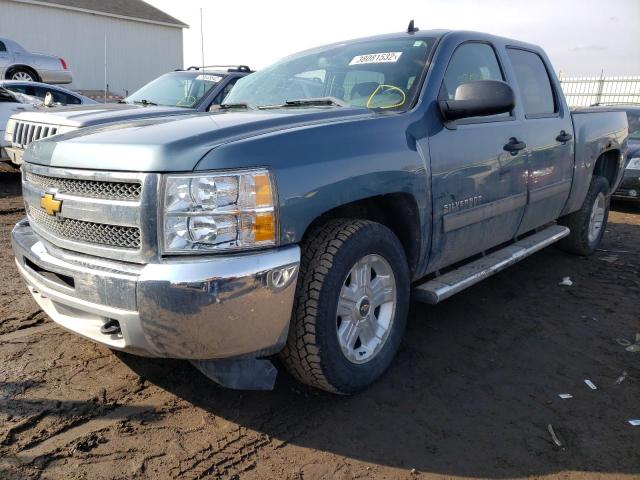 2013 CHEVROLET 1500 SILVE - 3GCPKSE71DG253615