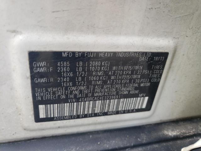 4S4BRCAC4E3239691 Subaru Outback 2. 2014. Фото: 9