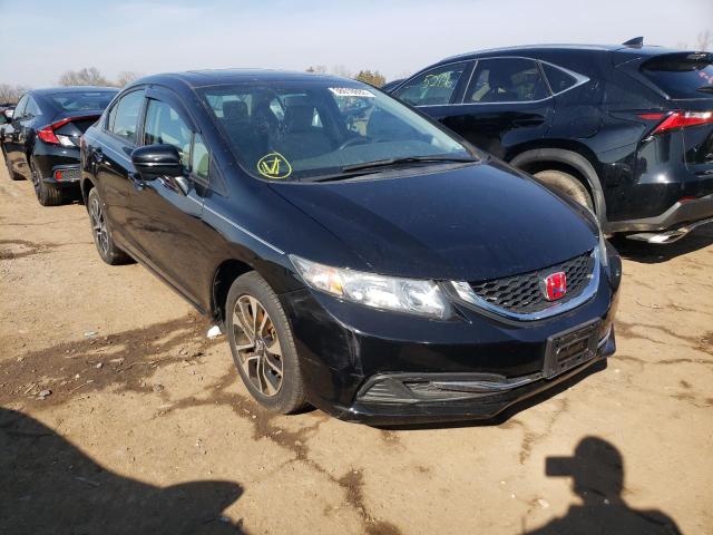 Salvage cars for sale from Copart Pennsburg, PA: 2015 Honda Civic EX