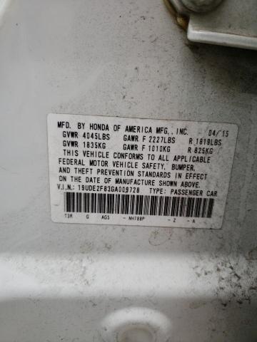2016 ACURA ILX PREMIU 19UDE2F83GA009728
