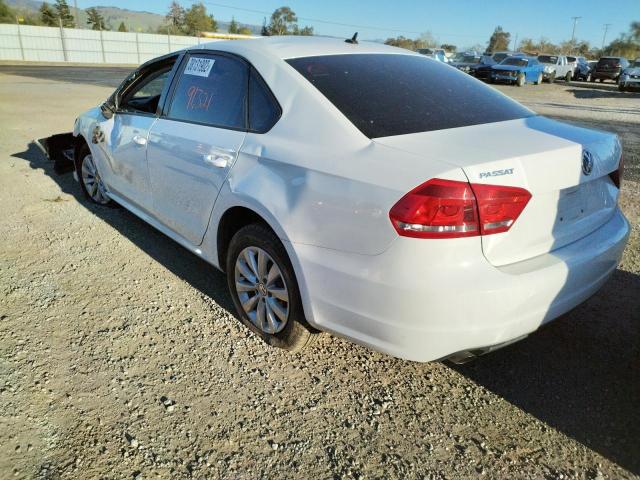 1VWAT7A31EC052348 Volkswagen Passat S 2014. Фото: 2