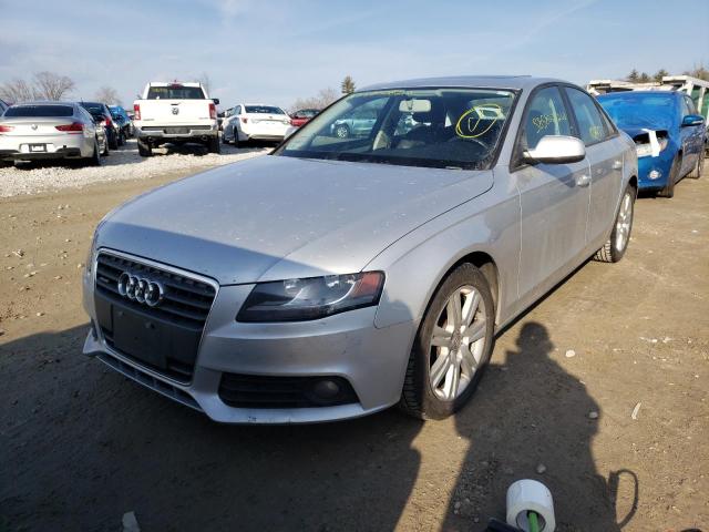 2010 AUDI A4 PREMIUM - WAUBFAFL0AN003450