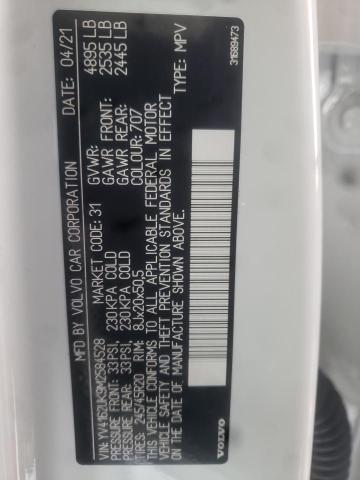 2021 VOLVO XC40 T5 MO YV4162UK9M2584528