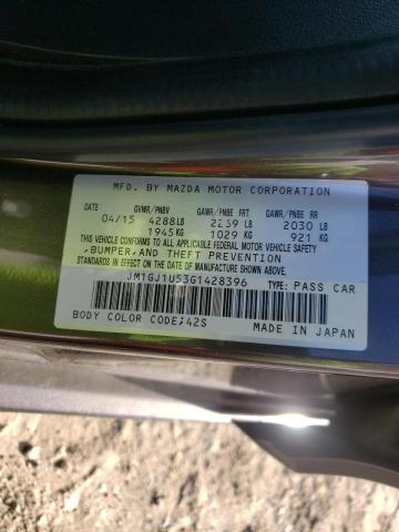 2016 MAZDA 6 SPORT - JM1GJ1U53G1428396