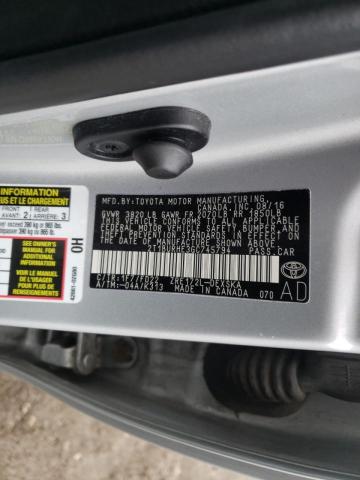 2016 TOYOTA COROLLA L 2T1BURHE3GC745794