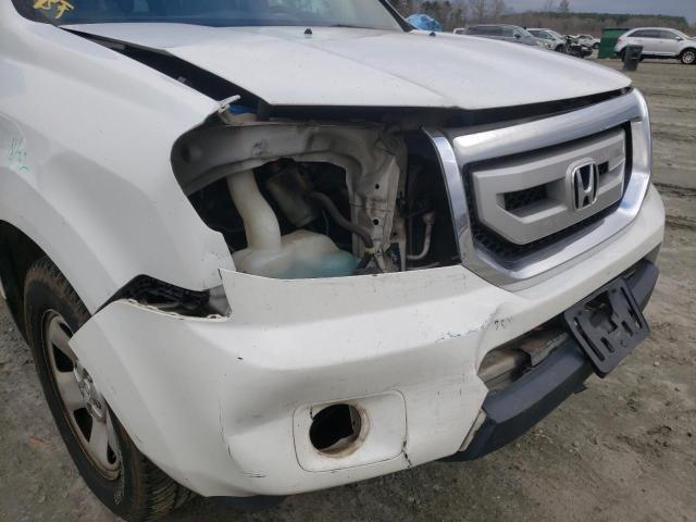 2010 HONDA PILOT LX - 5FNYF3H27AB016529