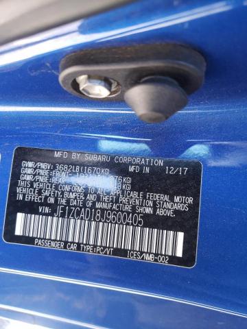 2018 SUBARU BRZ 2.0 TS JF1ZCAD18J9600405
