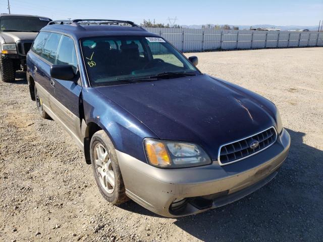 Salvage cars for sale from Copart Anderson, CA: 2003 Subaru Legacy Outback
