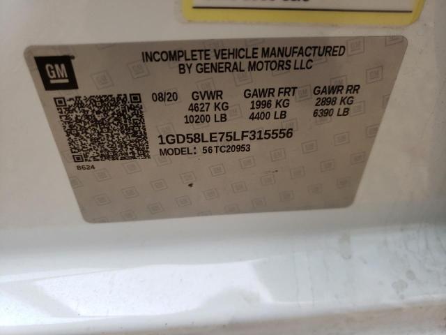 2020 GMC SIERRA C25 1GD58LE75LF315556