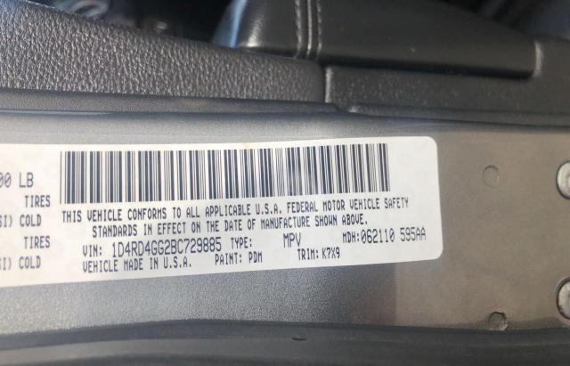 2011 DODGE DURANGO CR - 1D4RD4GG2BC729885