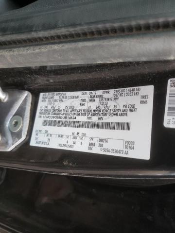 1FMCU9G98DUB14624 Ford Escape Se 2013. Фото: 9