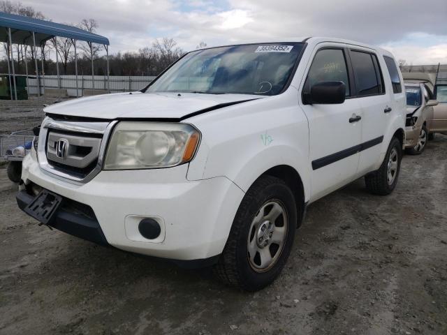 2010 HONDA PILOT LX - 5FNYF3H27AB016529