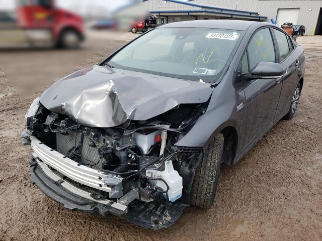 2021 TOYOTA PRIUS PRIM JTDKAMFP3M3176336