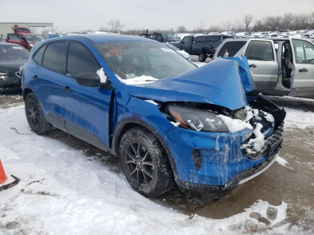 Salvage cars for sale from Copart Kansas City, KS: 2020 Ford Escape S