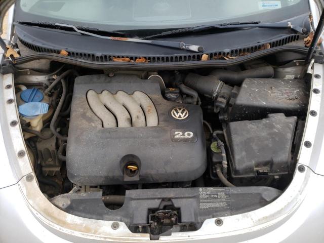 VOLKSWAGEN BEETLE 2005 SILVER Photo 7
