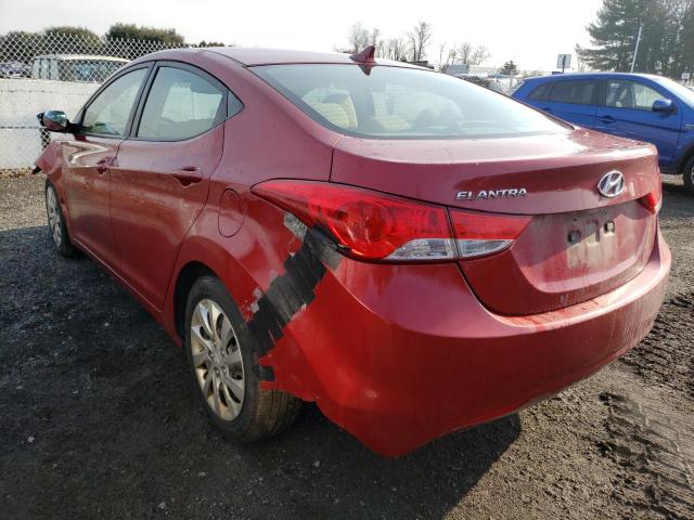 2012 HYUNDAI ELANTRA GL - KMHDH4AE5CU326784