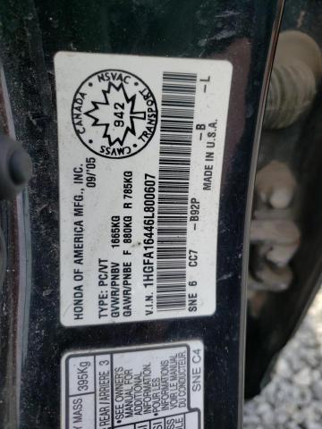 2006 HONDA CIVIC LX  