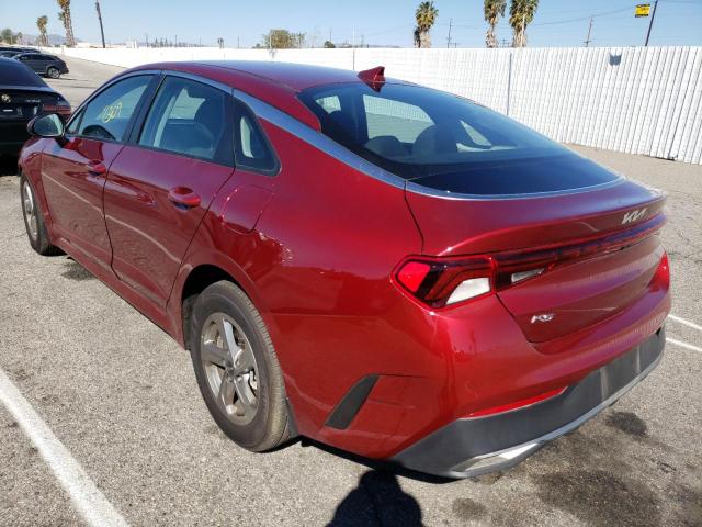 2022 KIA K5 LX 5XXG24J21NG098977