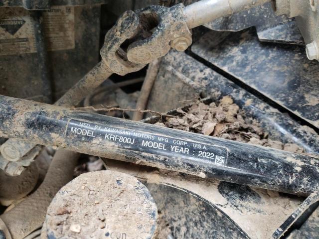 2022 KAWASAKI KRF800 JKBRFCJ1XNB501719