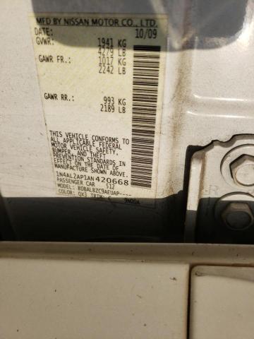 2010 NISSAN ALTIMA BAS - 1N4AL2AP1AN420668