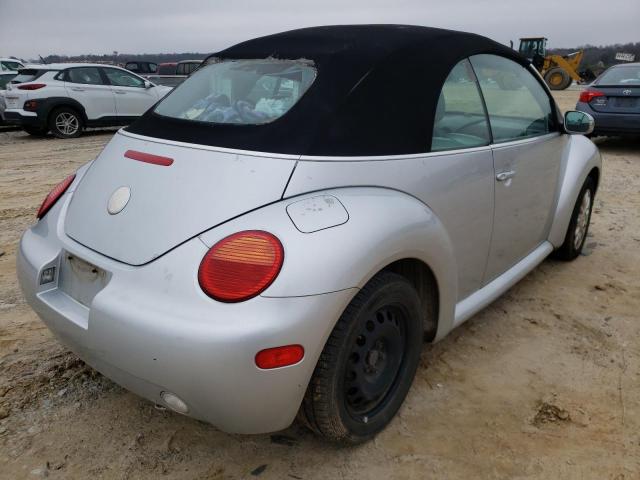 VOLKSWAGEN BEETLE 2005 SILVER Photo 4