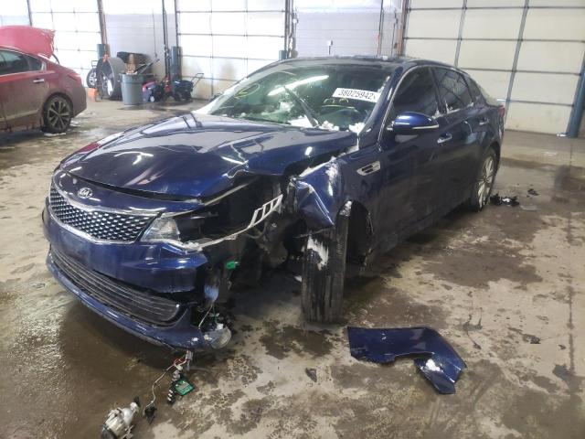 5XXGU4L39JG211973 Kia Optima Ex 2018. Фото: 1