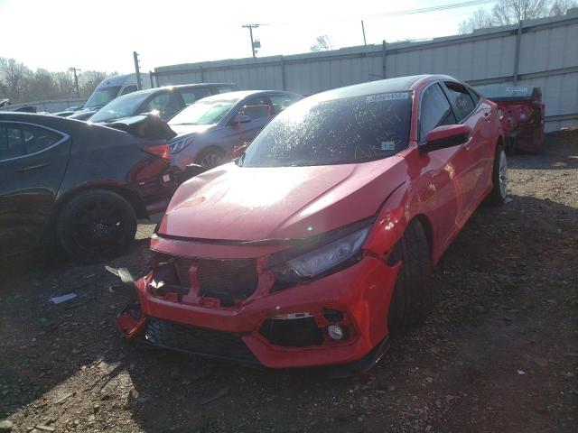 2HGFC2F54JH552907 Honda Civic Lx 2018. Фото: 1