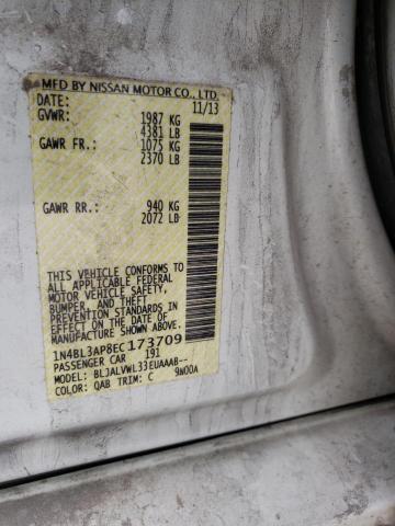 1N4BL3AP8EC173709 Nissan Altima 3.5 2014. Фото: 9