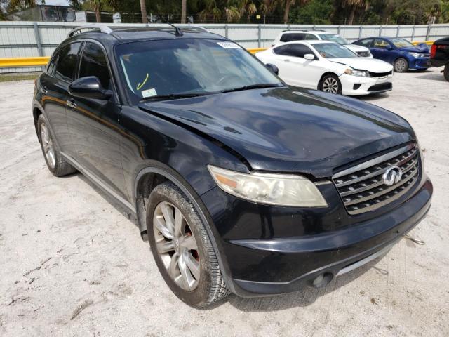 Salvage cars for sale from Copart Fort Pierce, FL: 2006 Infiniti FX45
