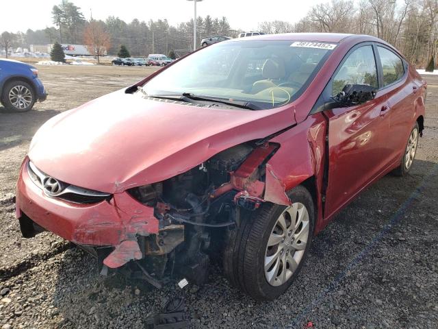 2012 HYUNDAI ELANTRA GL - KMHDH4AE5CU326784