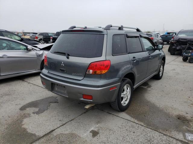 MITSUBISHI OUTLANDER 2004 BLUE Photo 4