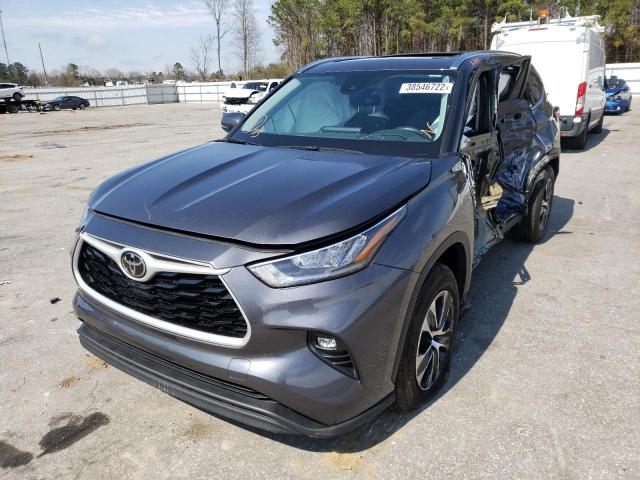 2020 TOYOTA HIGHLANDER 5TDGZRAH8LS511907