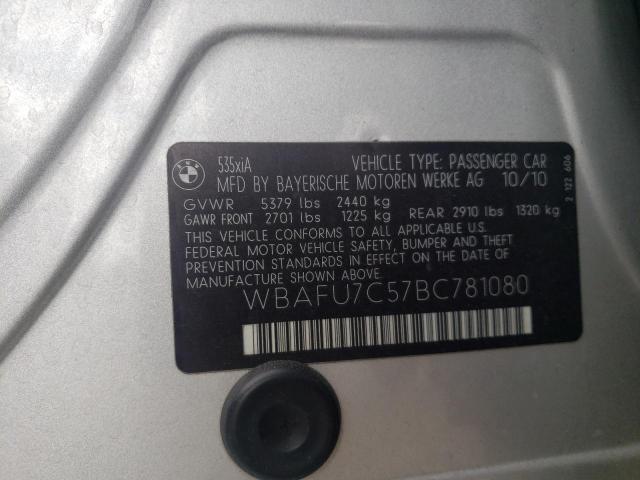 2011 BMW 535 XI - WBAFU7C57BC781080