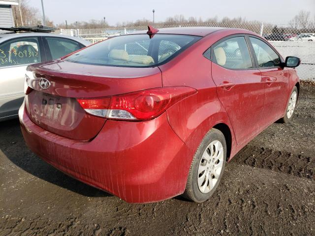 2012 HYUNDAI ELANTRA GL - KMHDH4AE5CU326784