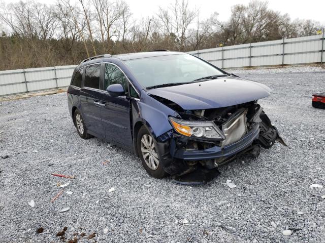 Salvage cars for sale from Copart Cartersville, GA: 2016 Honda Odyssey EX