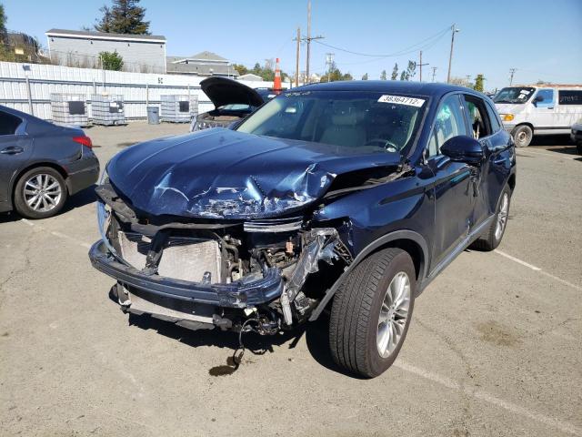 2017 LINCOLN MKX SELECT 2LMPJ6KR8HBL30103