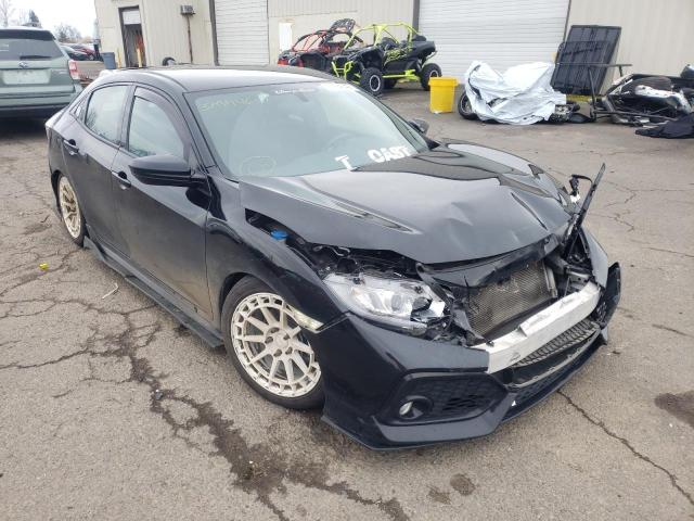 Salvage cars for sale from Copart Woodburn, OR: 2018 Honda Civic Sport
