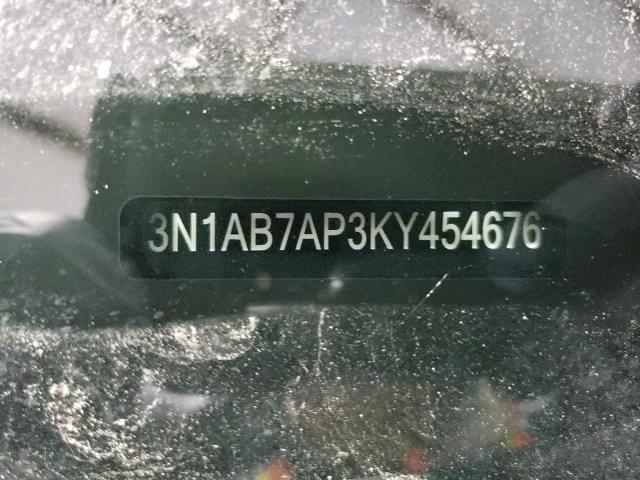 2019 NISSAN SENTRA S 3N1AB7AP3KY454676