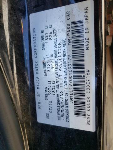 2012 MAZDA 3 I - JM1BL1V70C1699172