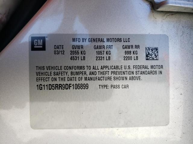 2013 CHEVROLET MALIBU 1LT - 1G11D5RR9DF106899