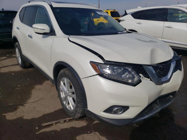 Salvage cars for sale from Copart Woodhaven, MI: 2015 Nissan Rogue S