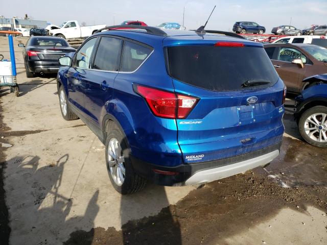 1FMCU9HD0KUA97107 Ford Escape Sel 2019. Фото: 2