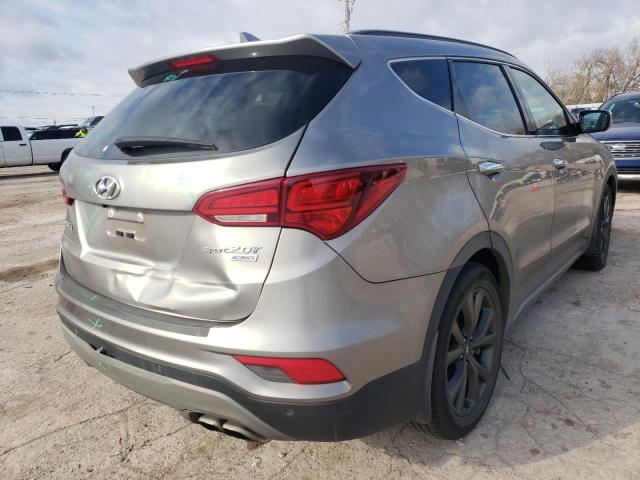 5XYZW4LA0JG567984 Hyundai Santa Fe S 2018. Фото: 3